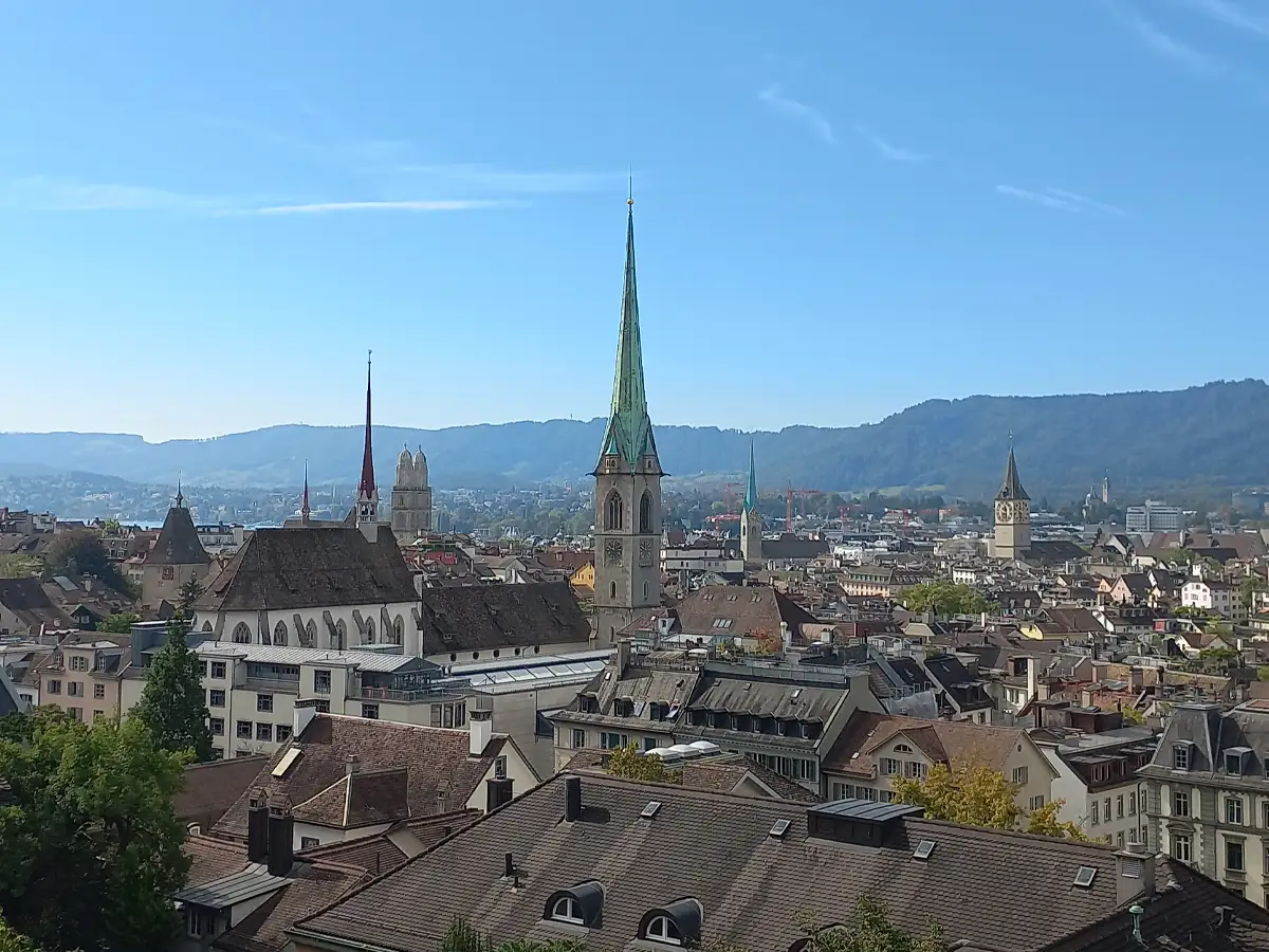 Blick über Zürich